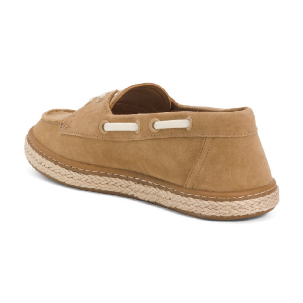 VIONIC Suede Bay Comfort Boat Shoes - Picture 2 of 3